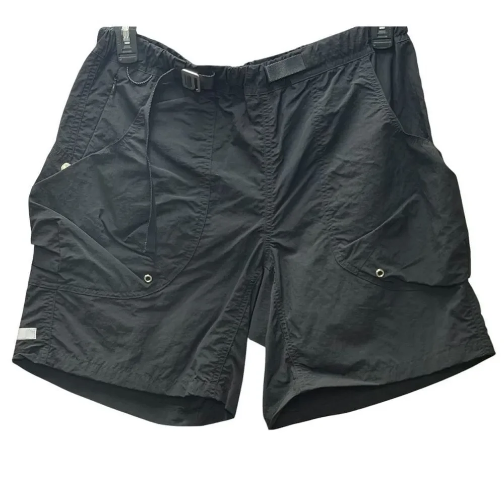JOHN ELLIOTT Safari Shell Shorts in Black NWT Size Medium